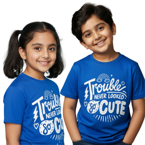 Boys Premium Black Cotton Tshirt - Video Game Print (Copy)